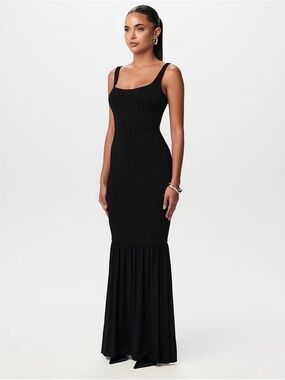 Naked Wardrobe | Smooth Tank Trumpet Maxi Dress
